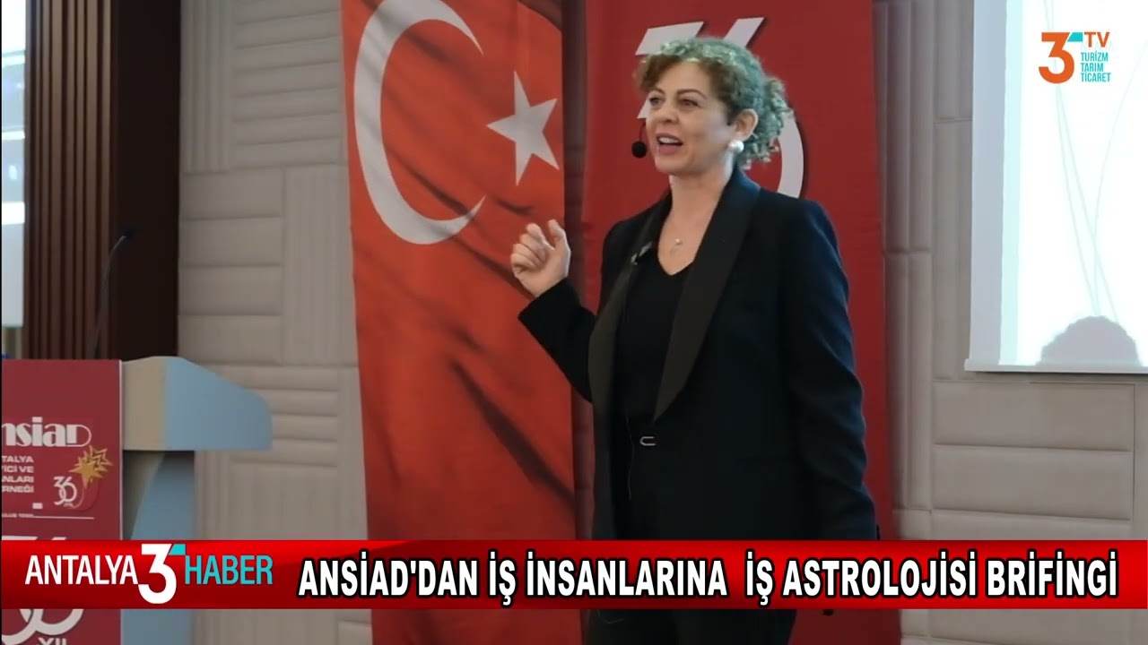 Zaimler'den Antalya iş insanlarına iş astrolojisi brifingi