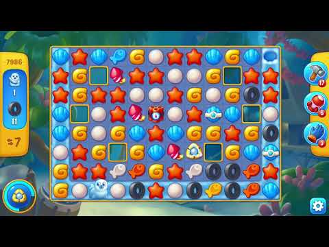 [FISHDOM Walkthrough] Level 7986 Super Hard