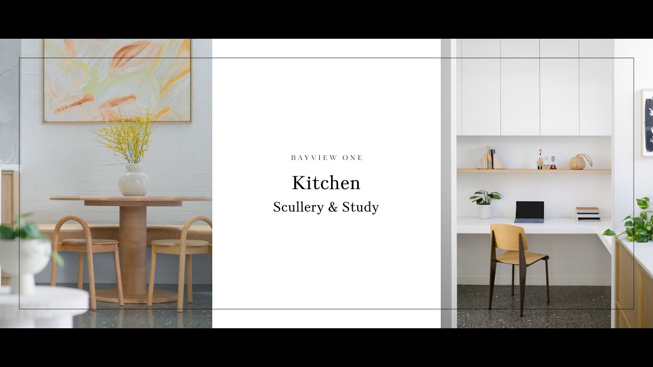 3 - Kitchen, Scullery & Study