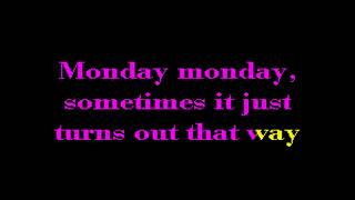 Hear&#39;say   Monday Monday karaoke