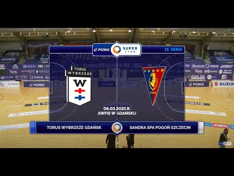 16. Seria Torus Wybrzeże Gdańsk - Sandra SPA Pogoń Szczecin [SKRÓT]