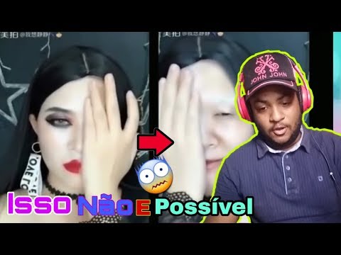 ASIÁTICAS TRANSFORMAÇÃO HUMANA!(QUE MEDO DISSO!)