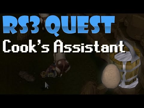 RS3 Quest- Cook's Assistant