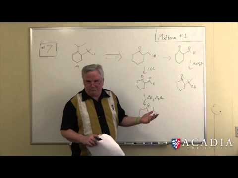 CHEM 2533 Midterm Question #7: Designing a Multi Step Synthesis