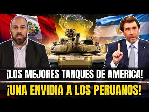 ¡PERÚ VA EN SERIO! Prensa ARGENTINA reacciona al poder de los nuevos TANQUES que llegan al PERÚ