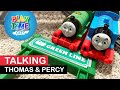 TALKING Thomas And Percy Fun With Thomas Friends Trackmaster Train Set