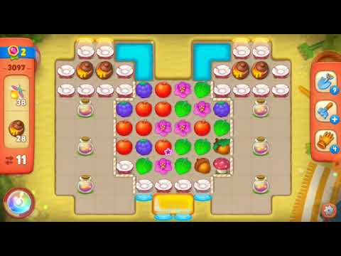 Gardenscapes Level 3097 - No Boosters