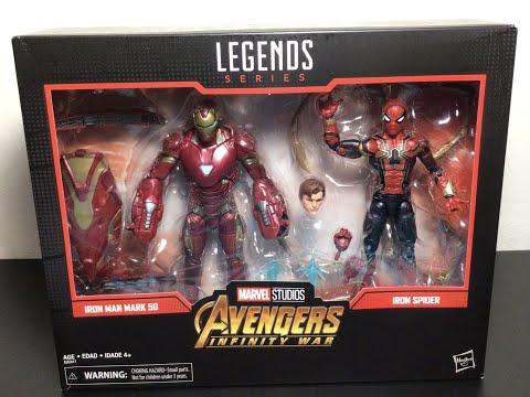 Marvel Legends 2-Pack Iron Spider & Iron Man Mark 50 (Avengers: Infinity War) Action Figures Review