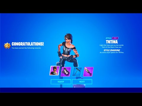 How To UNLOCK The "Ghost or Shadow" Style For TNTINA in Fortnite!