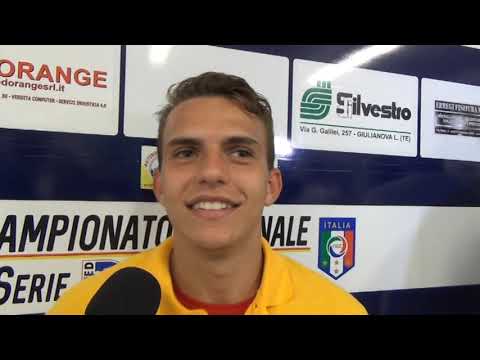 Giulianova Vastese 2 1  Le interviste a Federico Barlafante e a Nicholas Di Piero