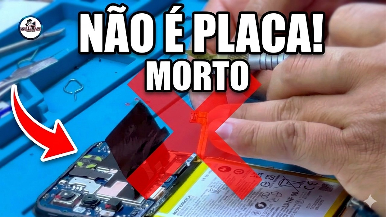 Celular não liga? Identifique erro de software em 60 segundos! ⚡