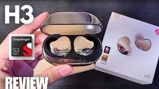 REVIEW: SoundPeats H3 Flagship Wireless HiFi Earbuds | Triple Driver | Transparent Design!