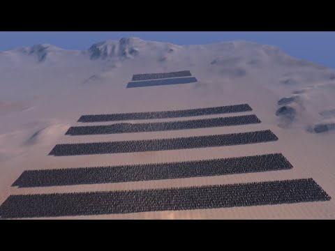 EPIC CAVALRY  CHARGE 20K UNITS - MASSIVE  BATTLE - Ultimate Epic Battle Simulator UEBS