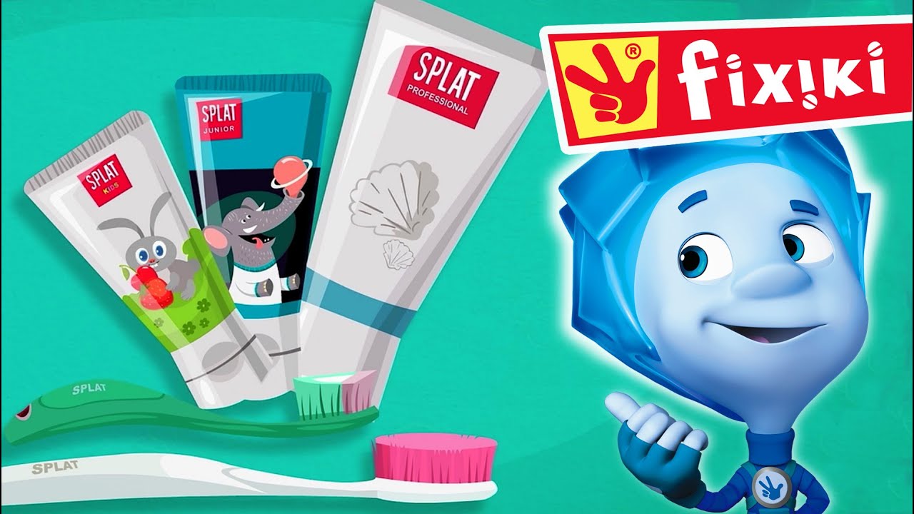 Învață cu fixiki - Igiena dințișorilor mei - Desene Fixiki în română