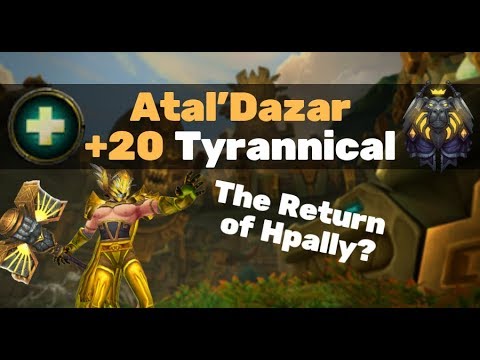 Atal'Dazar +20 Tyrannical - Holy Paladin (Zmok) PoV