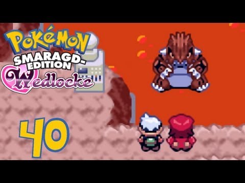 Let's Play Pokemon Smaragd Wedlocke Challenge Part 40 - Groudon erwacht