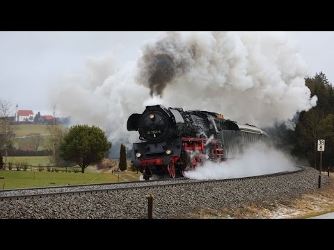 Winterdampf ins Allgäu mit 41 1150 am 13.02.2016