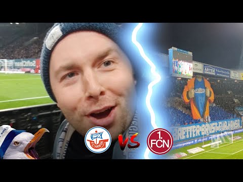 MEGA CHOREO & LAST MINUTE PUNKT🥳 Hansa vs. Nürnberg #fchfcn #fchansa #stadionvlog