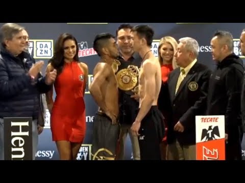 JESUS ROJAS vs CAN XU | WEIGH IN & FACE 2 FACE