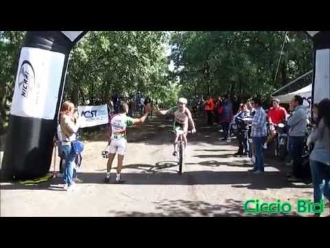 1° Trofeo MTB Randazzo - Arrivo dei primi classificati 1a Prova Campionato d'Autunno Open XC 2014