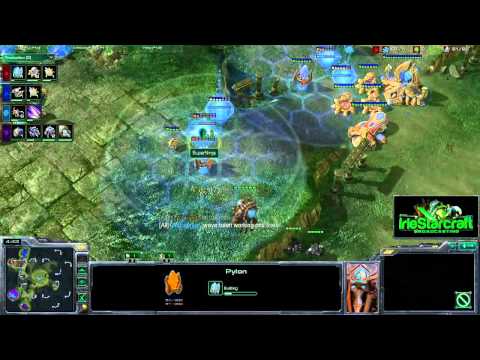 Starcraft 2 - 2v2: (P)SuperNinja, (P)xSixAzide vs. (Z)ONEzerker, (T)ppgBubbles - Game 1