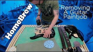 Removing A Guitar Paintjob [EASY TUTORIAL]