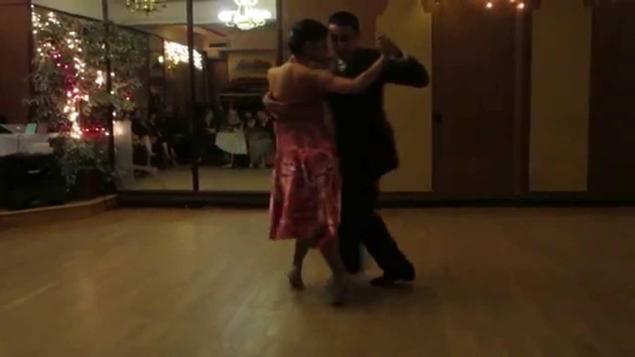 ANDRES BRAVO & CAROLINA JAURENA  @ LA MILONGA ROSA ..Friday, October 24, 2014
