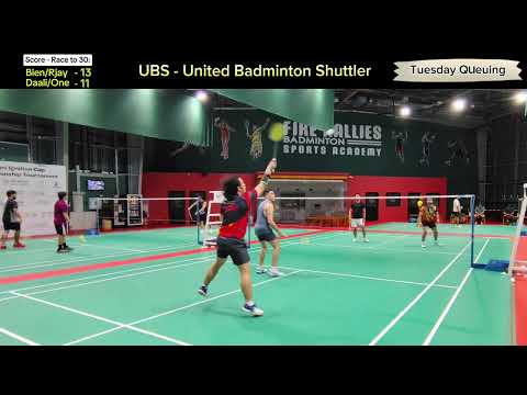 UBS (06.08.2024) - Bien/Rjay vs One/Daali - Tuesday Queuing