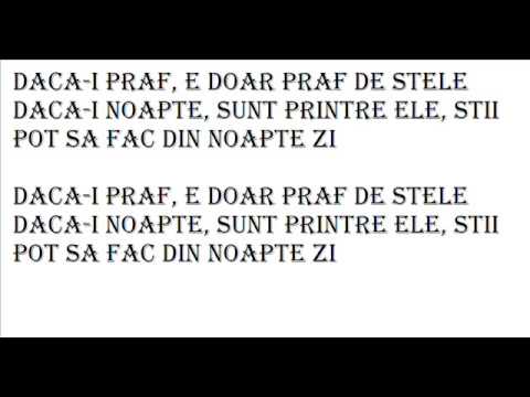 Zhao ft Keed &Tranda-Praf de stele Lyrics