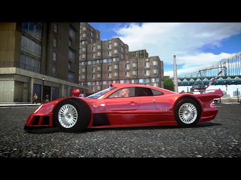GTA IV 1998 Mercedes-Benz CLK GTR Crash Testing HD
