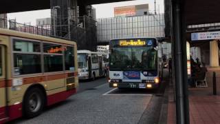 横浜神奈交バス YK1107 最終運行日 (KL-MP35JM) ①