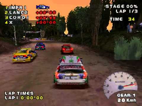 v-rally 2 playstation 1