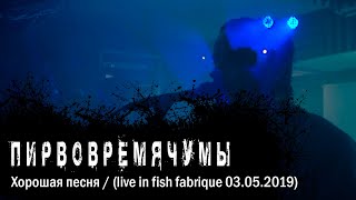 ПИРВОВРЕМЯЧУМЫ - Хорошая песня /Zvuki Mu cover (live in fish fabrique 3.05.2019)