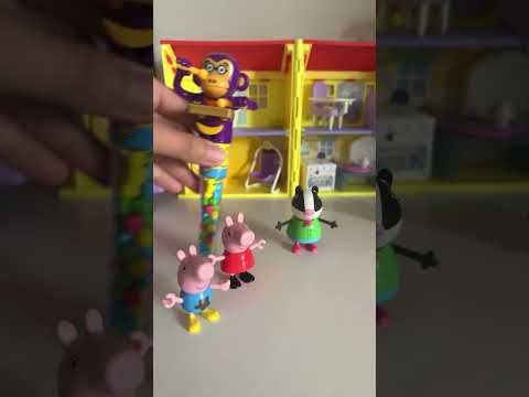 Swing wacky monkey peppa pig #viralvideo #satisfyling #shortsviral