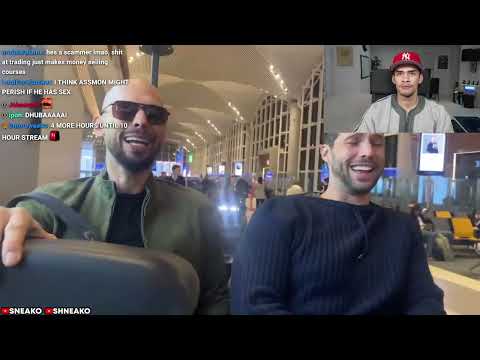 SNEAKO reacts to Andrew & Tristan Tate traveling to Dubai to prove it’s safe and not a warzone