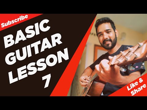 Basic Guitar Lesson 7 (Shifting Chords) for Beginners in (Hindi)  by Acoustic Pahadi