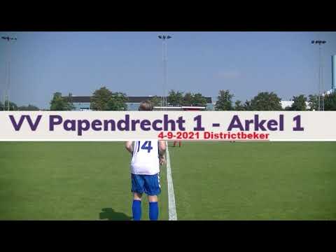 4-9-21 vv Papendrecht -ASV Arkel *districtsbeker*