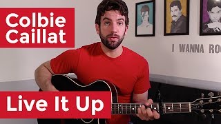 Colbie Caillat - Live It Up (Guitar Lesson) by Shawn Parrotte