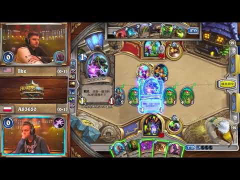 Ike vs A83650《爐石戰記》HCT 世界總決賽 - Day 3