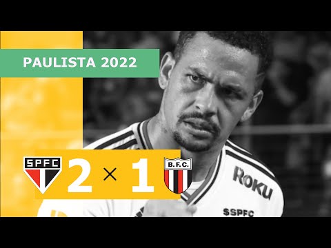 São Paulo 2 x 1 Botafogo-SP - Gols - 19/03 - Campeonato Paulista 2022