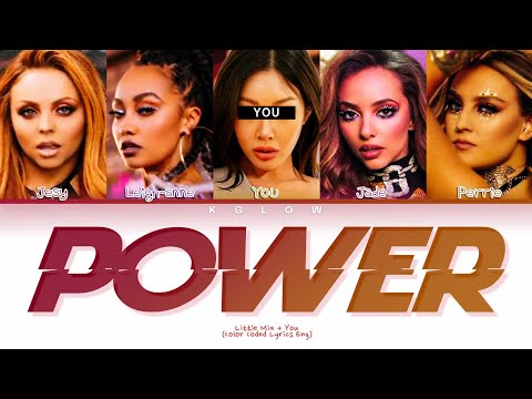 Karaoke little mix feat stormzy power color coded lyrics 5 members