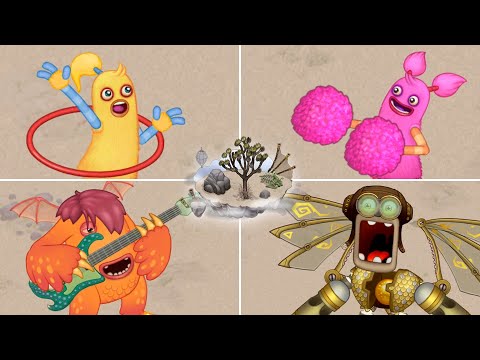 Air Island - All Monsters Sounds and Animations | My Singing Monsters