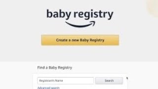 Amazon Baby Registry Setup & Detailed Overview