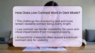 How Does Low Contrast Work In Dark Mode? - Graphic Design Nerd