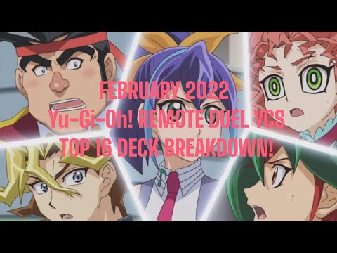 Yu-Gi-Oh! TCG Remote Duel 2022 TOP 16 DECKLIST BREAKDOWN!