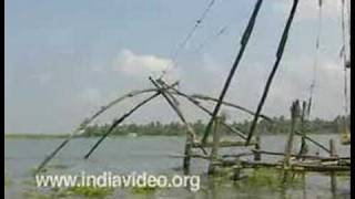 The cantilever fishing net 