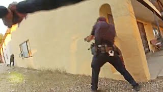 Bodycam Footage Shows Short Foot Chase Before Police Shootout in Albuquerque New Mexico Mp4 3GP & Mp3