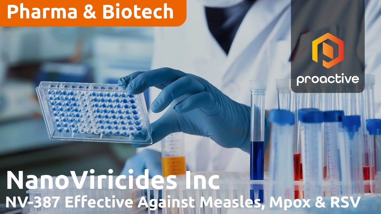 NanoViricides’ NV-387 shows potent anti-measles activity, highlighting broad-spectrum potential
