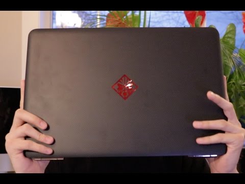 HP Omen 15 (2017) UNBOXING