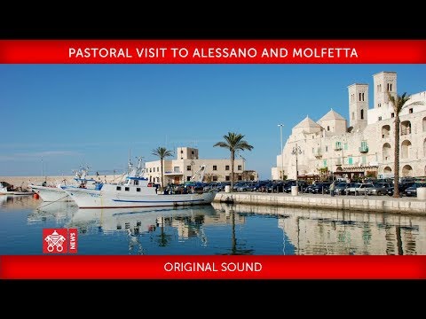 Pope Francis - Pastoral Visit To Alessano And Molfetta 2018-04-20